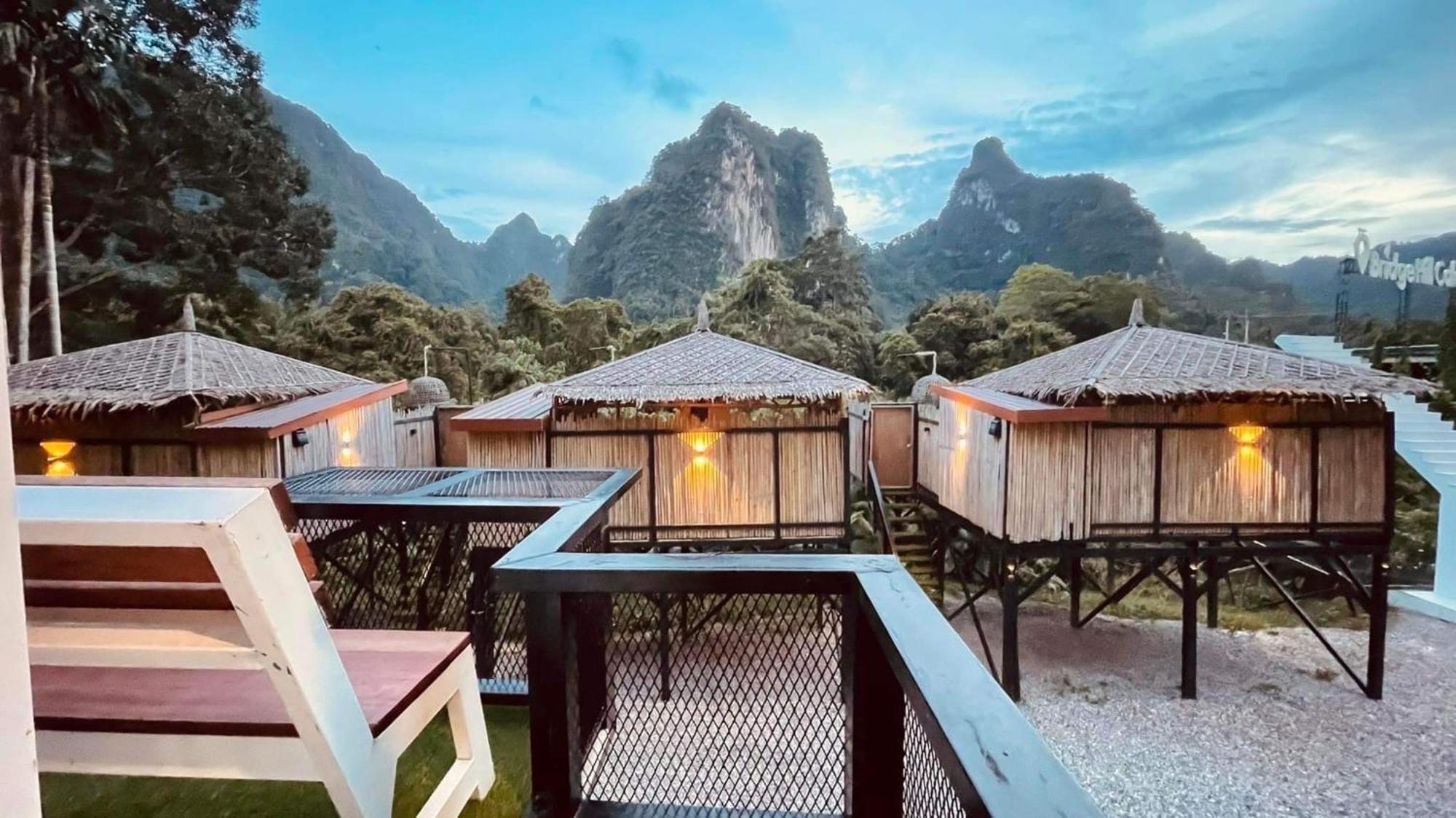 Bridge Hill Cafe Glamping Hotell Khao Sok National Park Eksteriør bilde